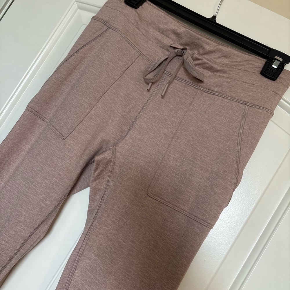 Aerie Heathered Dusty Rose Jogger Pants